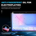 thumbnail image 3 of XCRS [2 Pack] Tempered Glass Screen Protector for Samsung Galaxy Tab S10 FE+ Plus SM-X620 Tablet, Case Friendly & Bubble Free, 3 of 6