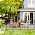 thumbnail image 4 of Garden Fence Metal Decorative Fence H x W ( Panels Total Length . ft) Dog Fence No Dig Fence Rustproof Animal Barrier Fencing for Dog Rabbits and Patio Yard, 4 of 9