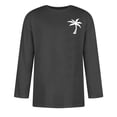 thumbnail image 3 of Birdeem Chemises pour Hommes Hommes Imprimé Col Rond Décontracté Mode Manches Courtes Blouses Col Rond Chemises, 3 of 9