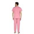 thumbnail image 4 of Inkmeso Solid Nightwear Set For Mens Tshirt And Pants Pajama Set Short Sleeve Pjs Loungewear Set, 4 of 8