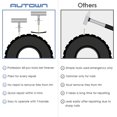 thumbnail image 3 of Kit de Réparation de Pneus - 68 Pcs Kit de Bouchon de Pneus Robuste Outils de Réparation de Pneus Universels pour Réparer les Crevaisons et Bouchons Plats Kit de Réparation pour Voiture Moto Camion ARB, ATV Tracteur RV SUV Remorque, 3 of 7