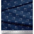 thumbnail image 2 of Soimoi Rayon Fabric Pug Dog Print Fabric by Yard 42 Inch Wide, 2 of 3