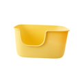 thumbnail image 3 of BELOVING High Sided Cat Litter Boxs Cage Litter Pans for Kitty Hamsters Small Animals Yellow, 3 of 9
