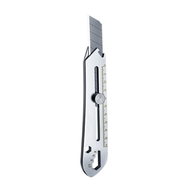Heavy Duty Multi-Purpose Utility Knife Stainless Steel Cutter For Carpet Box Opening And Crafts 0.38 Pounds