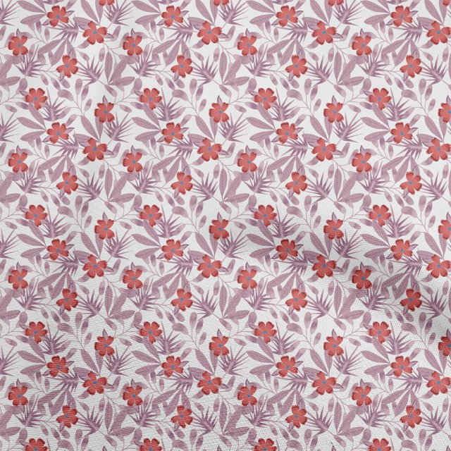 oneOone Coton Popeline Lavande Tissu Robe Tissu Tissu Imprimé par la Cour 56 Pouces de Large