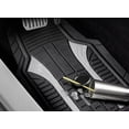 thumbnail image 2 of Auto Drive 4-Piece Rubber Car Floor Mats Bling Glitter Silver, 2 of 7
