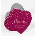 thumbnail image 3 of Inkdotpot Rose Gold Foil Paper Hang Tags Thanks For Celebrating With Me Birthday Favor Tags 100 Pieces, 3 of 6