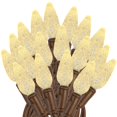 thumbnail image 1 of Novelty Lights 24FT 70 LED C6 Outdoor Christmas String Lights, Warm White, 1 of 7