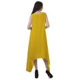 thumbnail image 4 of Moomaya Robe d'Été Unie Aguichant pour Femme, Tenue Décontractée de Plage pour l'Été, 4 of 5