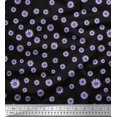 thumbnail image 1 of Soimoi Poly Georgette Fabric Aster Floral Print Fabric by Yard 42 Inch Wide, 1 of 3