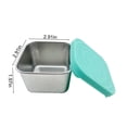thumbnail image 3 of SNNROO Stainless Steel Snack Containers for Kids (6oz) - Set of 3 Kids Lunch Containers for School  Metal Food Containers with Lids  Stainless Steel Lunch Containers for Kids  Kids Snack, 3 of 6
