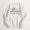 thumbnail image 4 of WEAIXIMIUNG Custom Sweatshirt Ladies Fashion Leisure Pure Color Loose Long Sleeved Printed Letters Round Collar, 4 of 4