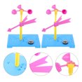 thumbnail image 2 of DIY Anemometer Plastic 2 Sets 5.3x4.5x2.9in for Children Classroom Use, 2 of 9