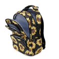 thumbnail image 2 of MesaSe Daisy Backpack  Sunflower Print Schoolbag  Bookbag for Middle School, 2 of 4