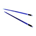 thumbnail image 3 of Tachiuwa 2 Pcs Bâtons de Tambour Lumineux Classique pour Exercice Batteur Enfants Bleu, 3 of 9
