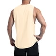 thumbnail image 4 of Timegard Workout Top for Women Crewneck Solid Color Sleeveless Basic Tee Breathable Athletic Shirts Top, 4 of 6