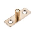 thumbnail image 1 of Unique Bargains 2pcs Metal 8mm Diameter Wooden Sliding Door Guide Locator Stopper, 1 of 1