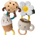 thumbnail image 4 of Mary Meyer - Sweet Teether Rattles Chippy Cookie 5", 4 of 4