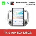 thumbnail image 3 of ZWNAV 14.4 inch Tesla Style Android Car Radio For Chevrolet Colorado GMC Canyon 2014-2018 Multimedia GPS Navigation Carplay Auto Head Unit, 3 of 11