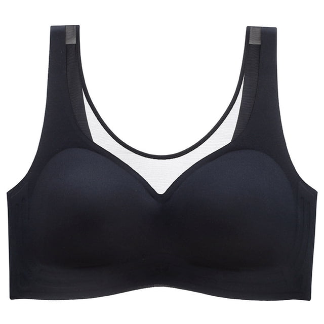Timegard Bras for Women No Underwire Semaless Back Smoothing Full Coverage Comfortable Sleep Bralette