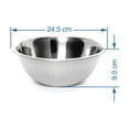 thumbnail image 5 of Mainstays Stainless Steel Mixing Bowl 3QT, 5 of 5