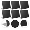 thumbnail image 2 of 1 Set of Birthday Party Chalkboard Signs Writing Memo Board Signs Desktop Message Boards, 2 of 8