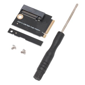 2230 To 2280 SSD Expansion Board, Fast Transmission Speed Black 90 Degree 8TB PCB Hard Drive Expansion Board  for Gaming Handheld