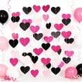 thumbnail image 4 of Fwttom Wall Panels Wall Cladding, Hanging Decoration 4 Meters Long Paper String Pull Flower Wedding Decoration Pull Flower, 4 of 6