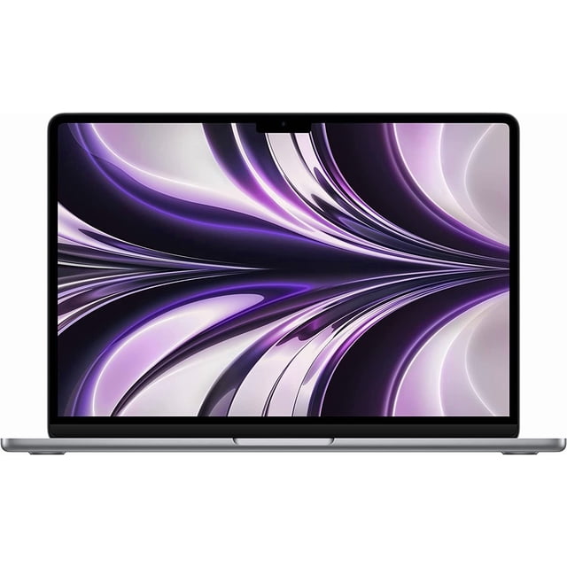 Refurbished Apple MacBook Air 13" (2022) M2 CPU @ 3.49GHz 8 Core CPU 8 Core GPU A2681 16GB RAM 512GB SSD Space Gray (Grade A)