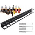 thumbnail image 2 of Heavy-Duty Wall-Mounted Tool Organizer - Metal Screwdriver Holder for Garage, Kitchen & Bathroom Storage, 2 of 7