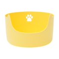 thumbnail image 1 of Open Top Pet Litter Tray Heighten Cat Sandbox Kitten Potty Toilet itter Box L, 1 of 9