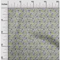 thumbnail image 2 of oneOone Georgette Viscose Light Green Fabric Autumn Sewing Craft Projects Fabric Prints By Yard 42 Inch Wide, 2 of 4