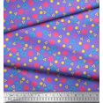 thumbnail image 3 of Soimoi Velvet Fabric Circle,Dot & Triangle Geometric Print Fabric by The Yard 58 Inch Wide, 3 of 3