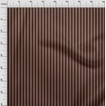 thumbnail image 3 of oneOone Georgette Viscose Brown Fabric Stripes Sewing Craft Projects Fabric Prints By Yard 42 Inch Wide, 3 of 4