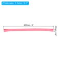 thumbnail image 2 of Unique Bargains 8' Large Elastic Rubber Bands, 10 Pcs Big Silicone Rubber Bands Strap, Pink, 2 of 6