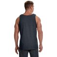 thumbnail image 2 of Fruit Of The Loom Mens HD Cotton Tank, 3XL, Black Heather, 2 of 3