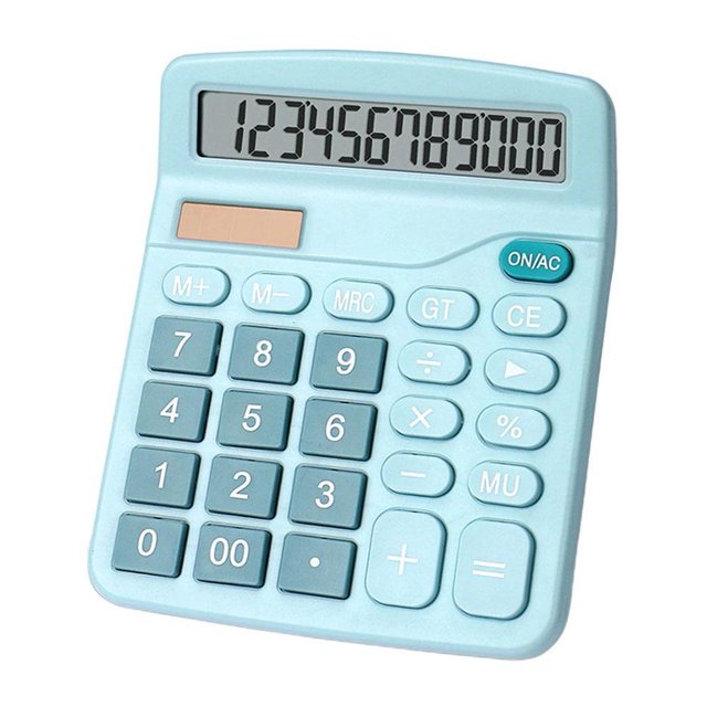 Calculatrice Électronique 12 Chiffres Grand Écran Bureau Maison Bureau Chaud F3R1