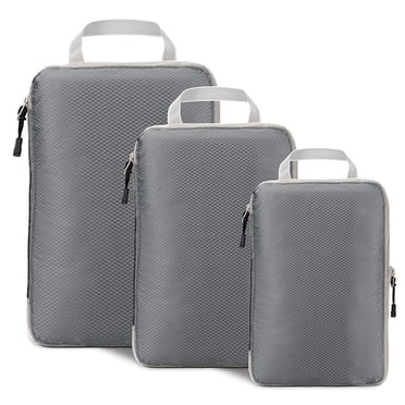 Packing Cubes for Travel Compression Packing Cubes for Suitcases Travel 3 Pcs Expandable Travel Bags Organizer for Luggage Storage Bag Organizer