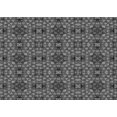 thumbnail image 1 of Ahgly Tapis Rectangulaire Lavable en Machine Intérieur Transitionnel Gris Foncé Noir, 3 Pieds x 5 Pieds, 1 of 7