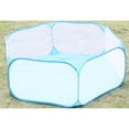 thumbnail image 3 of 1pc Playpen Ball Pool Net Foldable Ball Pool Tent Ocean Balls Fence Ball Pit Playpen (Blue), 3 of 5