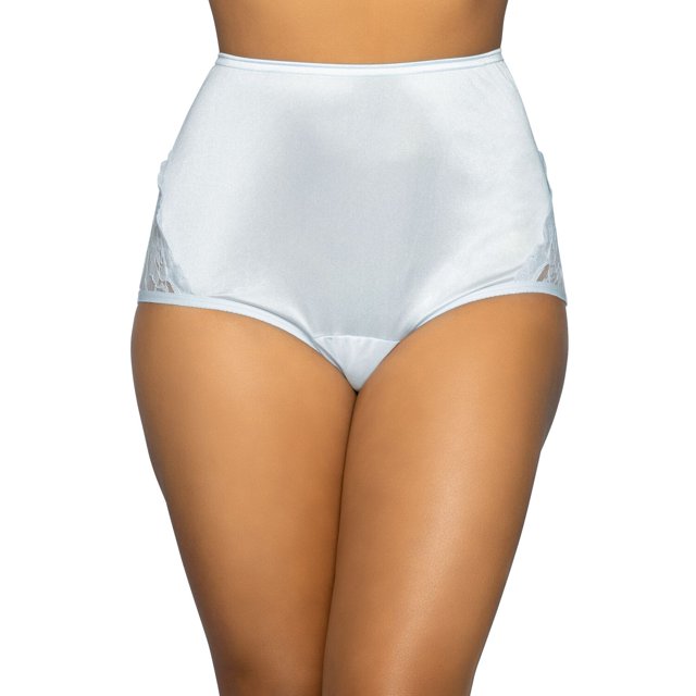 Vanity Fair Culotte Femme Perfectly Yours Lace Nouveau, 6, Hinting Blue