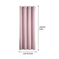 thumbnail image 3 of Tyidzon Rideaux Occultants Rideaux Paire de Panneaux de Rideau 63 Pouces L x 52 Pouces H Superposition de Rideau Rideaux Élégants pour Chambre Liquidation!, 3 of 7