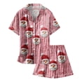 thumbnail image 4 of WEAIXIMIUNG Pajamas For Children Shirt And Pant Matching Set Sleepwear Set With Pockets For Christmas 2-3 Years, 4 of 4