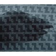 thumbnail image 4 of oneOone Viscose Chiffon Fabric Greek Key Geometric Fabric Prints By Yard 42 Inches Wide, 4 of 4