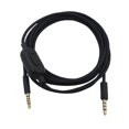 thumbnail image 4 of Bunblic Gaming Headset Cable Audio AUX Splitter Cable Braided Wire Easy to Use High Quality 2.0M Length Replaceable Plug Audio Cable Black, 4 of 8