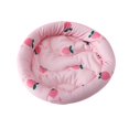thumbnail image 3 of Small Pet Sleeping Pad Hamster Bed Pad Cushion Pad Small Pet Bed Mattres Round Rabbit Mat Guinea Pig Mat for Squirrel Ferret Hedgehog Chinchilla Pink L, 3 of 8