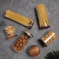 thumbnail image 2 of Borosilicate Glass Canister Airtight Kitchen Food Storage Jar Glass Storage Tank, 2 of 10