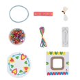thumbnail image 4 of Kids Girls Diy Hand Rope Making Kits Bracelet Beaded Braided Toys, 4 of 5