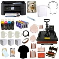 thumbnail image 1 of New 8in1 Heat Press Transfer Machine with Printer Sublimation Ink Wireless TurnKey Bundle, 1 of 7