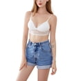 thumbnail image 1 of TINKER Fashion Thin Ladies Open Back Sexy Bra  Lace Big U Open Back Seamless Triangle Cup Invisible Beautiful Back Bra, 1 of 7